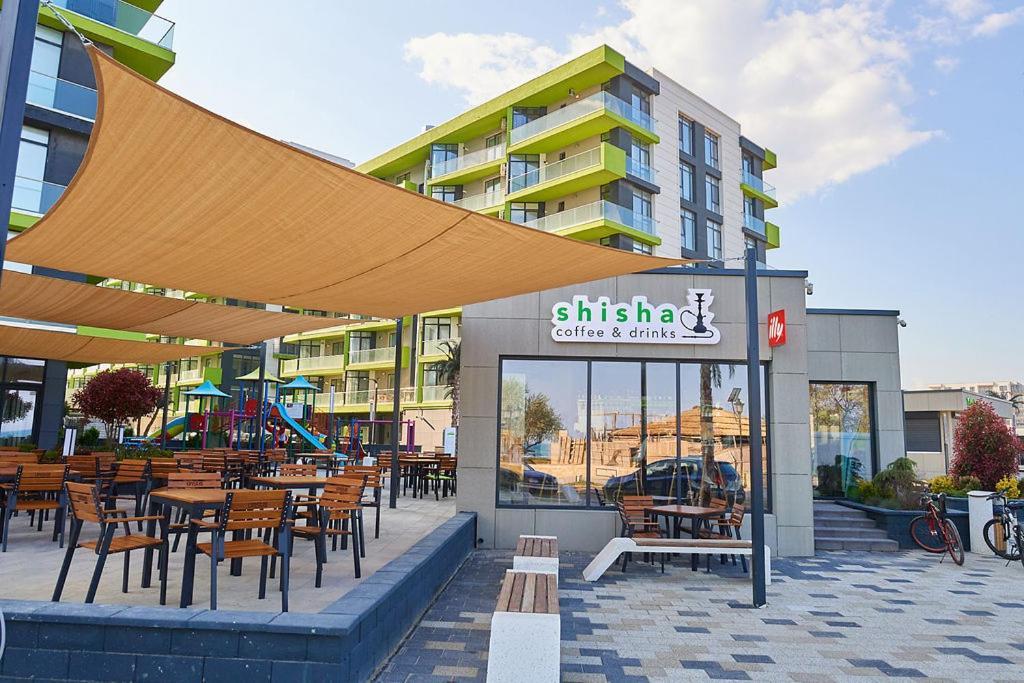 Sea Love Apt Spa N Pools Beach Resort Năvodari Εξωτερικό φωτογραφία